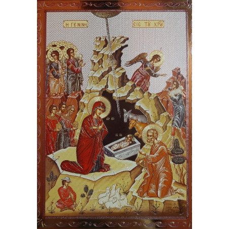 Ikona Narození Páně (ruský styl)