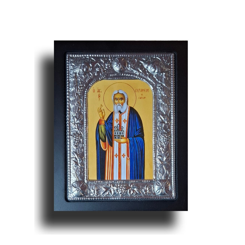 Ikona svatého Serafima Sarovského – světlo pokory a vnitřního míru