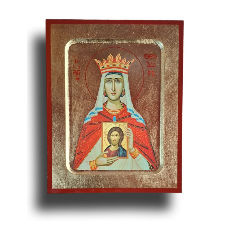 Ikona svaté císařovny Theodory – obnova ikon a vítězství světla