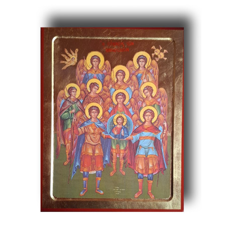 Ikona Všech svatých andělů – Krása nebeského vojska