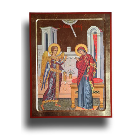 Ikona Zvěstování – Okamžik, kdy se Slovo stalo tělem