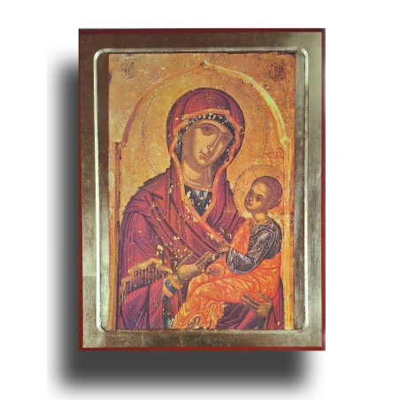 Panna Maria s Dítětem – Ikona z kláštera Pantokrátor (Hora Athos)