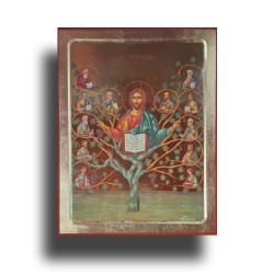 Kristus – Pravý vinný kmen s apoštoly