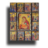 Ikona Panny Marie s Dvanácti Scénami ze Života Krista