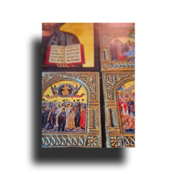 Ikona Krista Velekněze se scénami ze života Spasitele