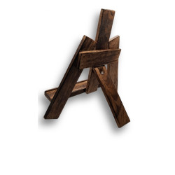 Dřevěný stojánek na ikony – výška 30 cm, šířka 26 cm