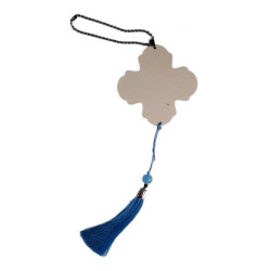 Přívěsek do auta s ikonou Krista v křížovém tvaru