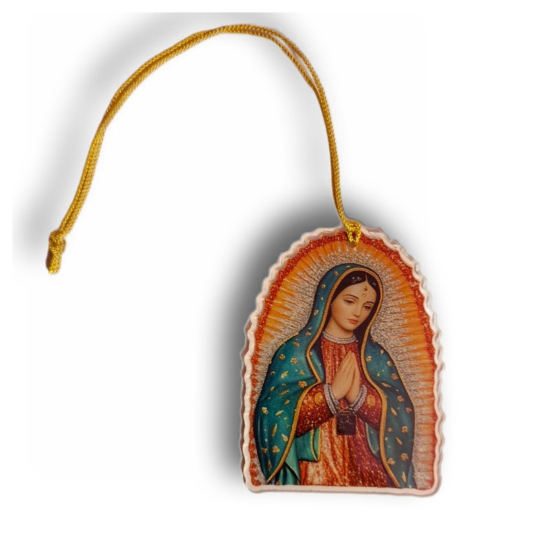 Přívěsek do auta s motivem Panny Marie
