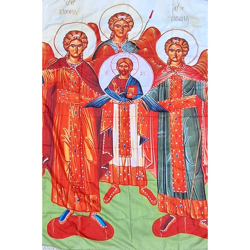 Tapiserie „Synaxis tří archandělů“