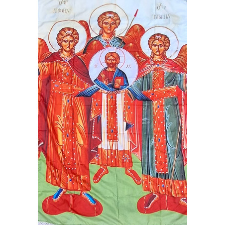 Tapiserie „Synaxis tří archandělů“