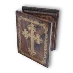 Diptych – Ortodoxní tradiční amulet se Zvěstováním (4 × 5 cm)