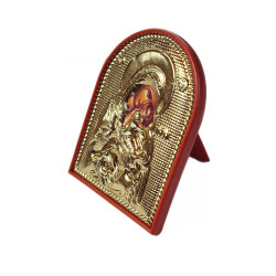 Ikona Panny Marie s Dítětem – 7,5 × 6 cm