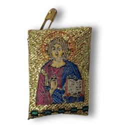 Ochranný přívěsek Filakto z ostrova Tinos – ikona Krista a Panny Marie, ruční práce