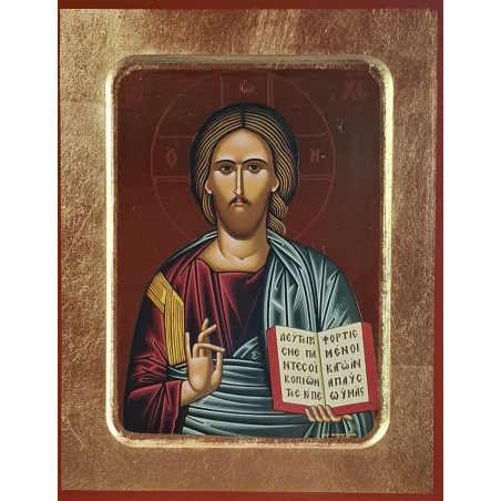 Ikona Kristus Pantokrator – „Pojďte ke mně všichni“