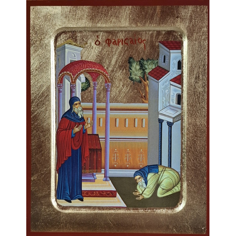 Ikona Farizej a Publikán – Cesta k pravé pokoře