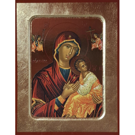 Ikona Matky Boží "Amolyntos" – Panna Maria Strastiplná (Ustavičné Pomoci)
