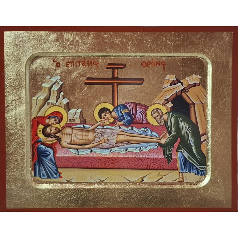 Ikona Oplakávání Krista (Epitafios Threnos)