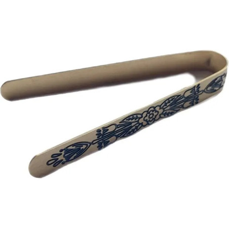 Zdobené Kleštičky na Uhlíky s Tradičním Vzorem – 10 cm