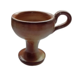 Keramická Kadidelnice s Ouškem (Hnědá)