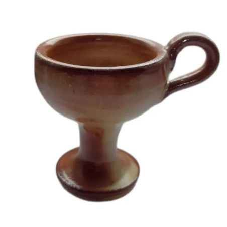 Keramická Kadidelnice s Ouškem (Hnědá)