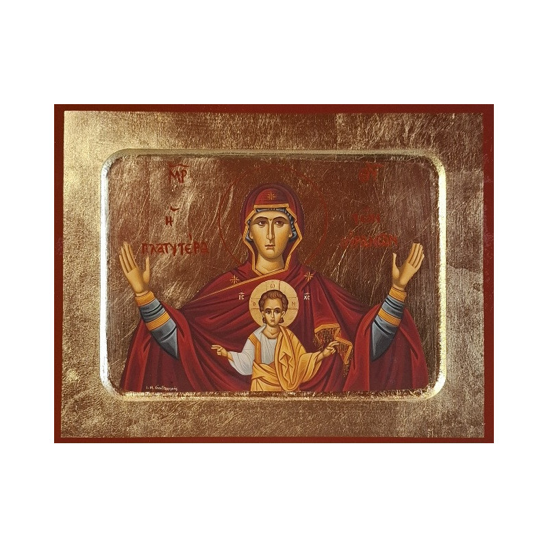 Přesvatá Bohorodice „Širší než nebesa“ (Platytera)