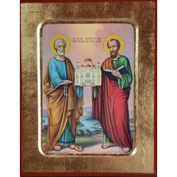 Ikona svatých apoštolů Petra a Pavla – Sloupy víry a strážci jednoty