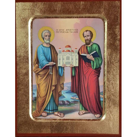 Ikona svatých apoštolů Petra a Pavla – Sloupy víry a strážci jednoty