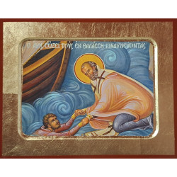 Ikona Svatého Mikuláše – Zachránce tonoucích na moři