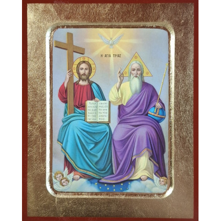 Ikona Svaté Trojice (Η Αγία Τριάς)