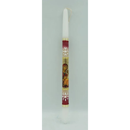 Ortodoxní vosková svíce 'Panna Marie Bolestná'