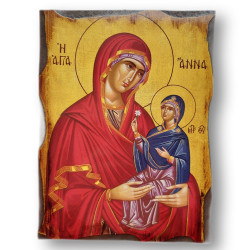 Ikona Svatá Anna s Pannou Marií