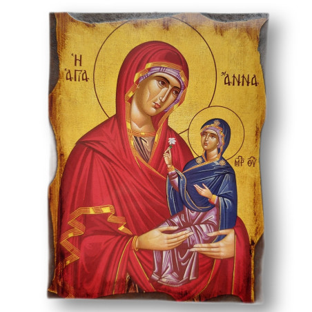 Ikona Svatá Anna s Pannou Marií