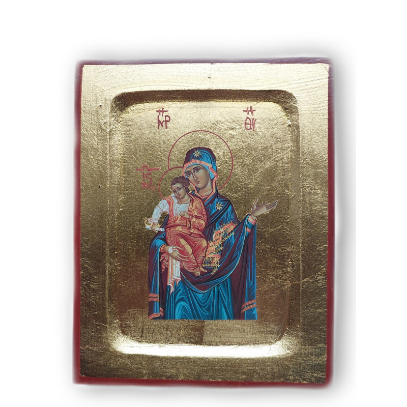 Řecká ikona Svatá Panna Marie Nebeská