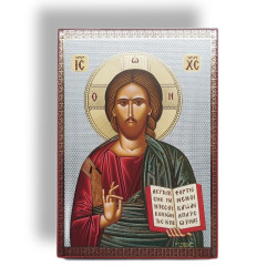 Ikona žehnající Kristus v ruském stylu