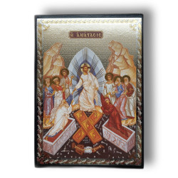 Ikona Sestup Krista do podsvětí v ruském stylu