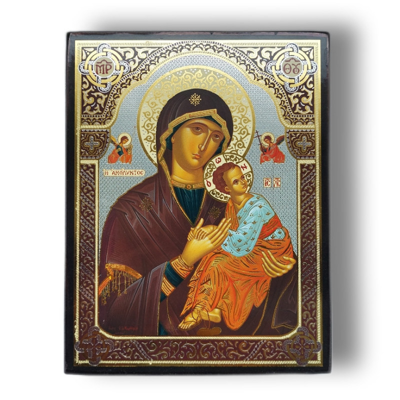 Ikona Panna Marie Neposkvrněná v ruském stylu