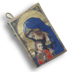 Peněženka s ikonou lásky - Panna Marie a Kristus