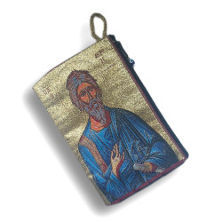 Peněženka s byzantskou ikonou - "Sv. Jan Křtitel"