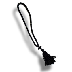 Černé Komboskini s Černým Korálkem, 100 Uzlů