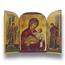 Triptych: Panna Maria s Kristem (Milostiplná)