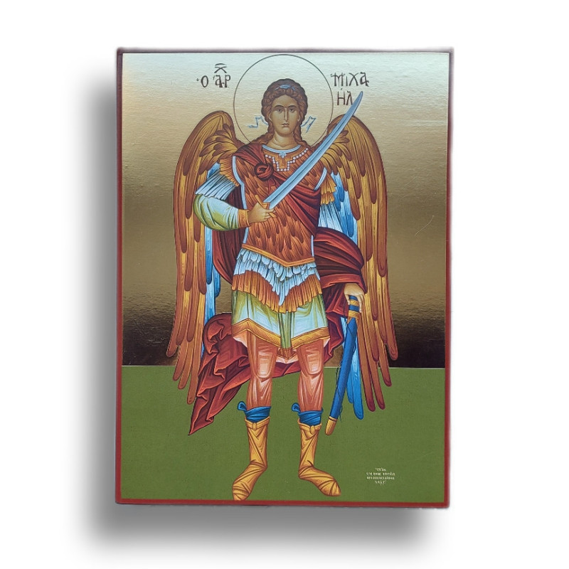 Ikona Archanděla Michaela s Mečem