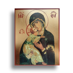 Ikona Bohorodička Vladimírská – Byzantská Ikona