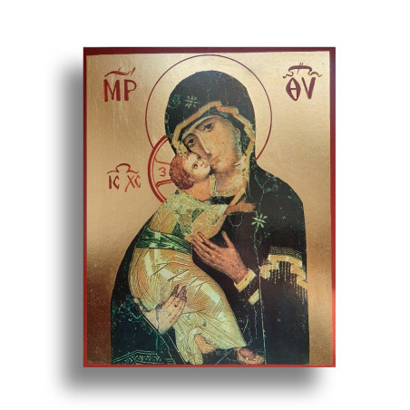 Ikona Bohorodička Vladimírská – Byzantská Ikona