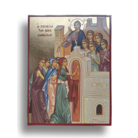 Ikona Deseti Panen z Kristova Podobenství