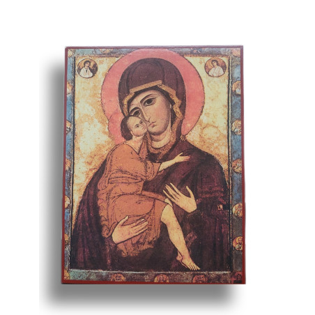 Ikona Panny Marie Belozerské – Věrná Replika Ruské Ikonografie