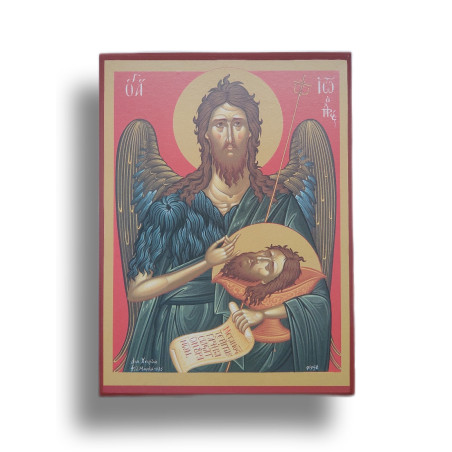 Ikona sv. Jana Křtitele – Kristův Svědek