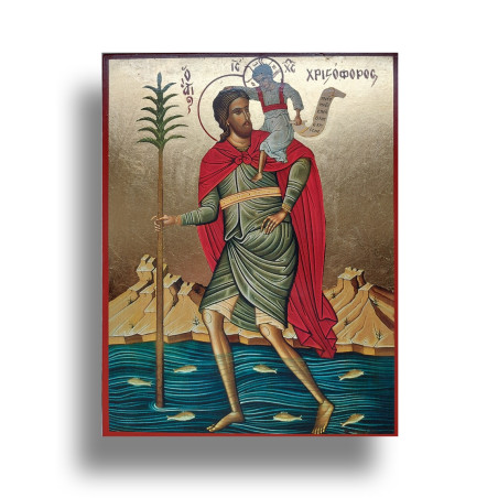 Ikona Svatého Kryštofa