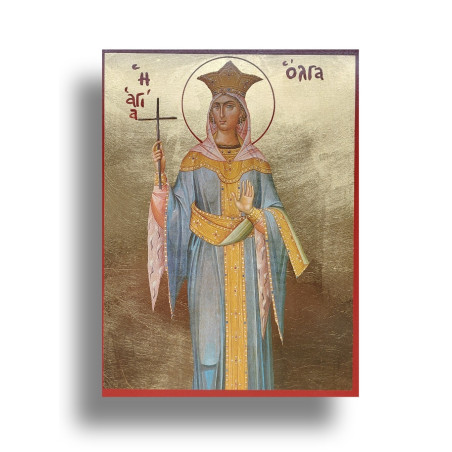 Dřevěná Ikona Svaté Olgy, Kyjevské Kněžny