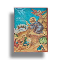 Ikona Ježíš Kristus Bdící v Getsemanské Zahradě