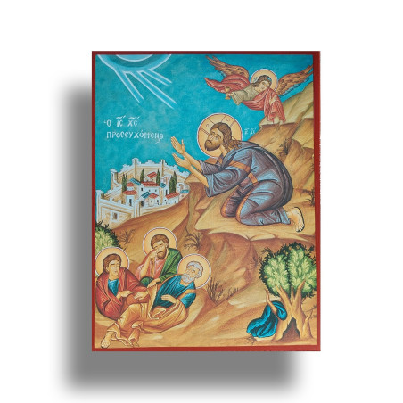 Ikona Ježíš Kristus Bdící v Getsemanské Zahradě